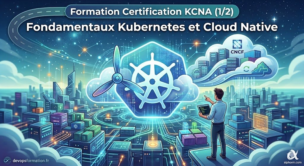 Formation Certification KCNA (1/2) : Fondamentaux Kubernetes et Cloud Native